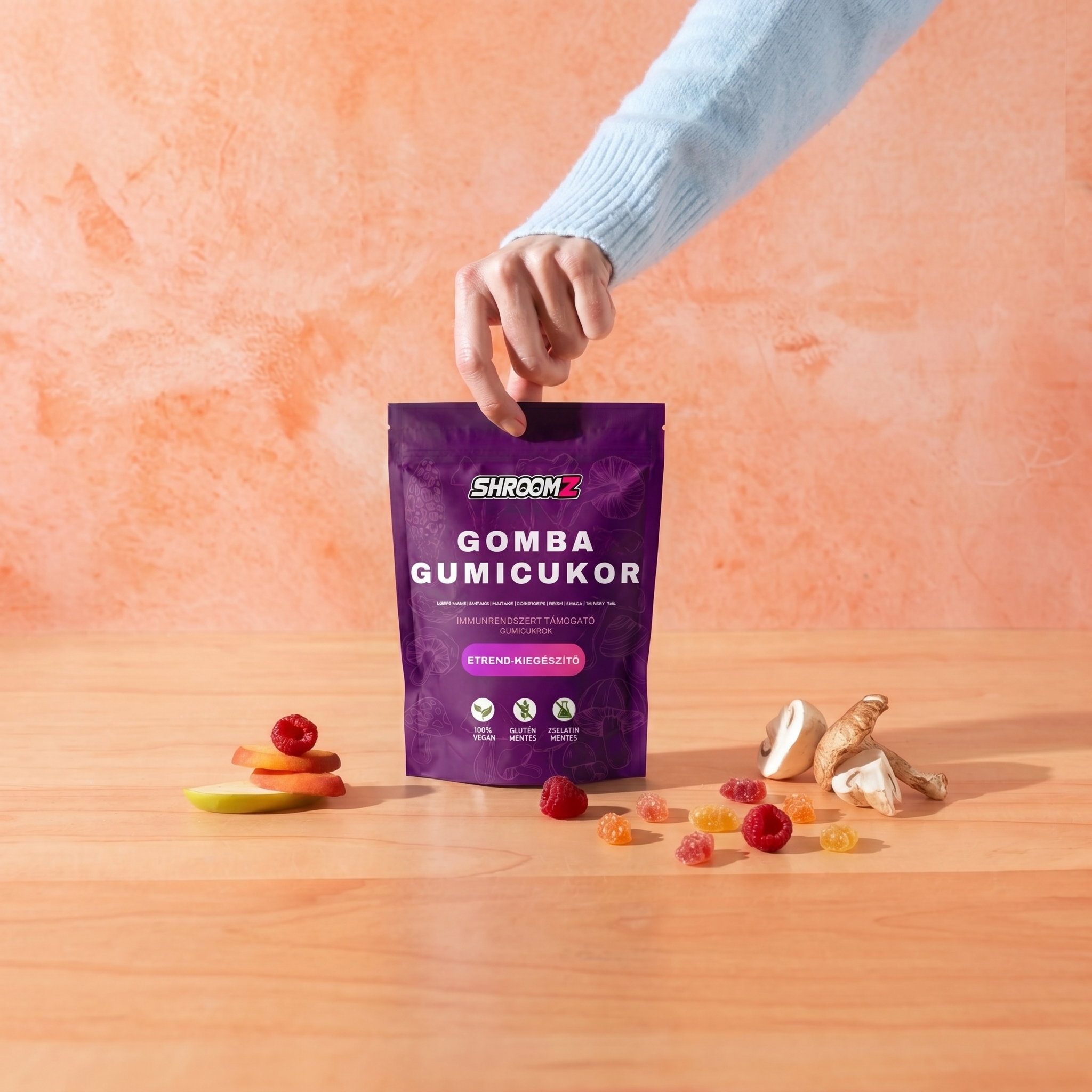 Shroomz - Gomba gumicukor